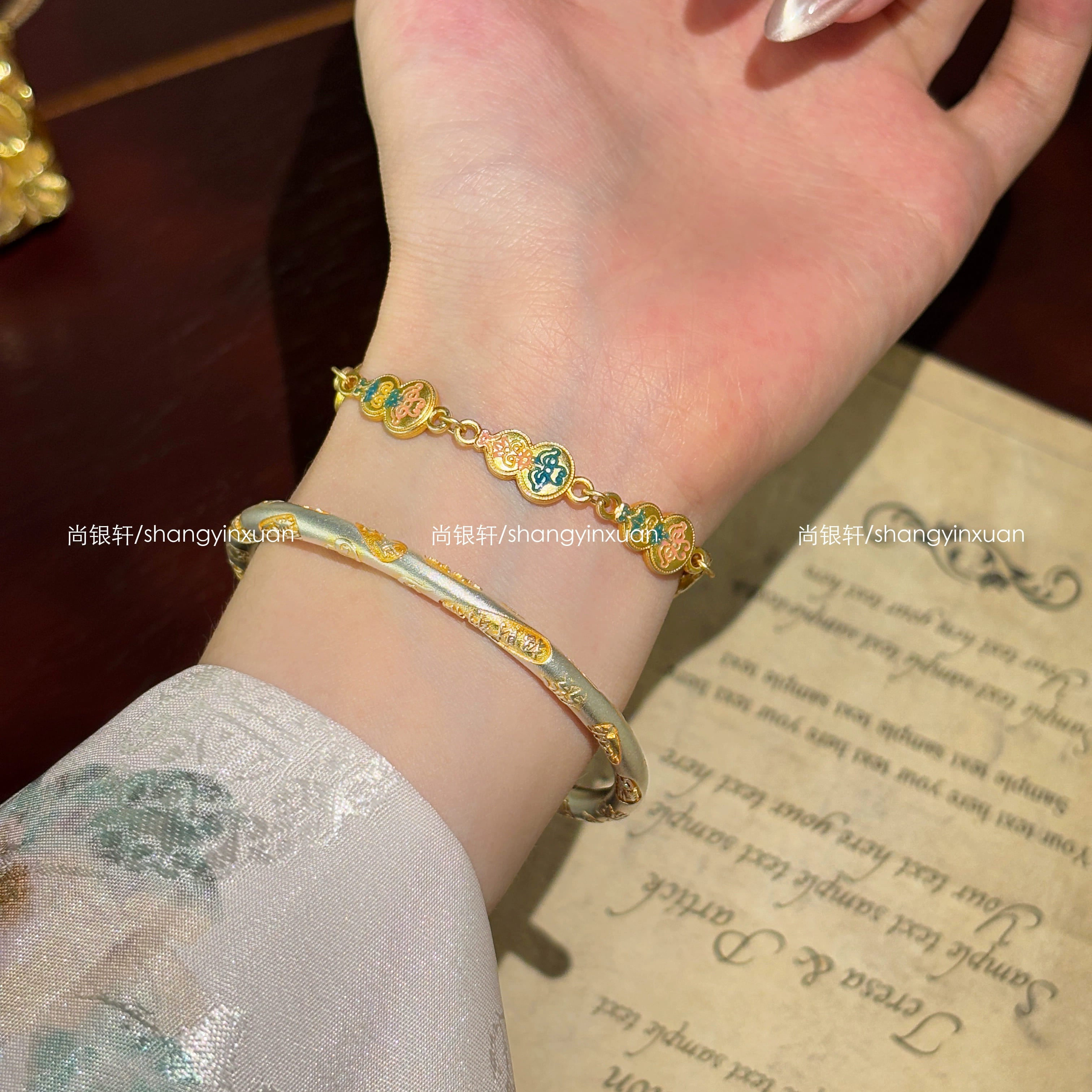 |Wealth|Love|Fortune Pumpkin Bracelet – 925 Silver Dual-Promise Jewelry for Money & Soulmate Luck