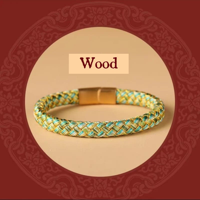 2026 Five-Element Dragon Scale Magnetic Clasp Bracelet – Essential for Year of the Horse