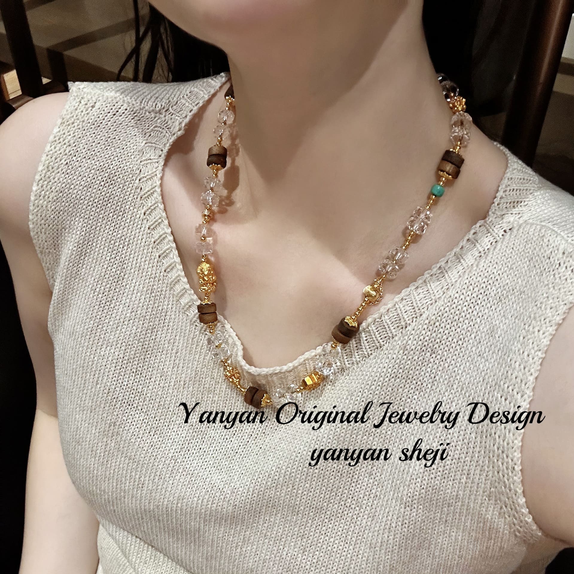 |Health|Zen Sleep Companion – 2-in-1 Agarwood Crystal Bracelet & Pendant for Relaxation