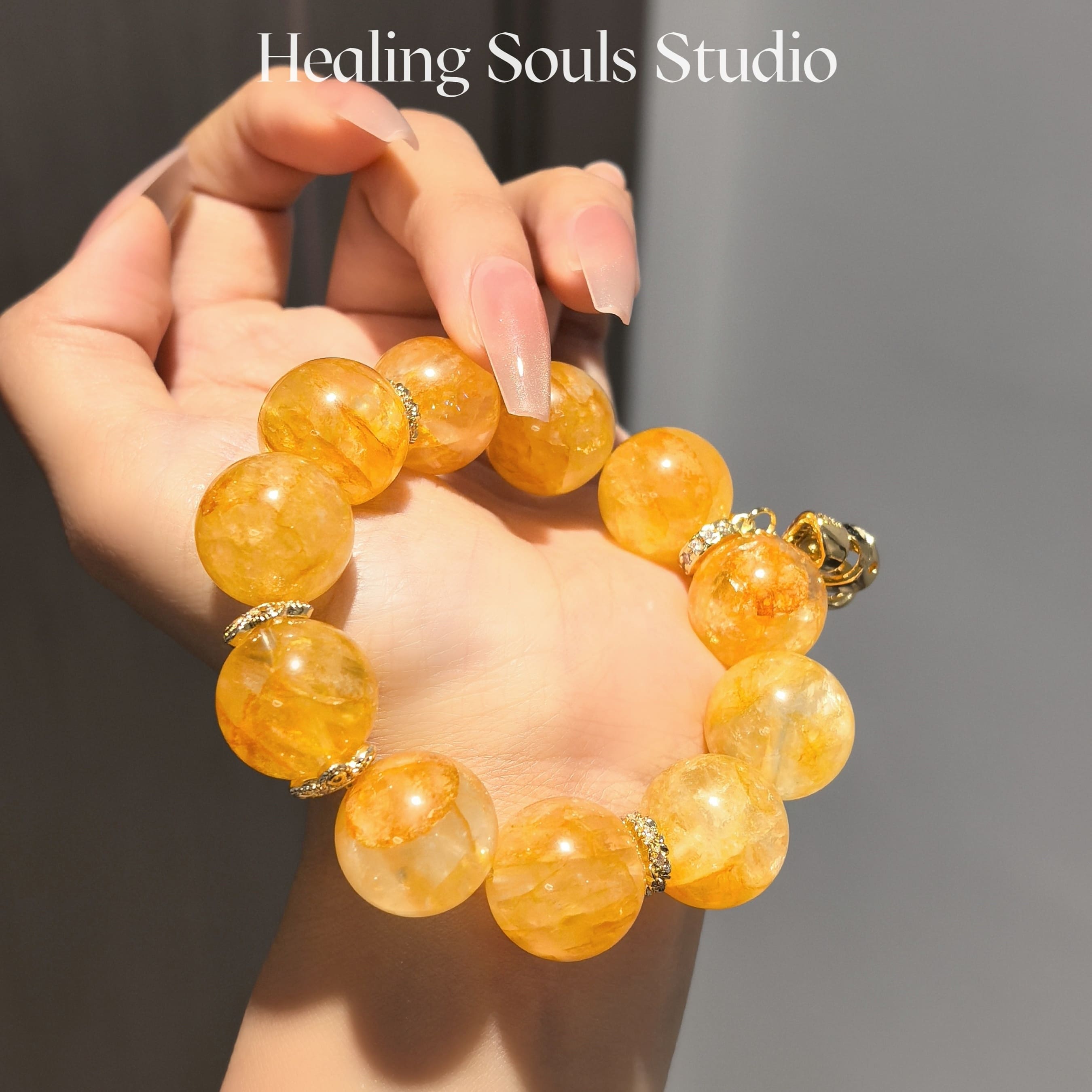 |Wealth|Merchant’s Stone Citrine Bracelet – Natural Wealth & Success Energy