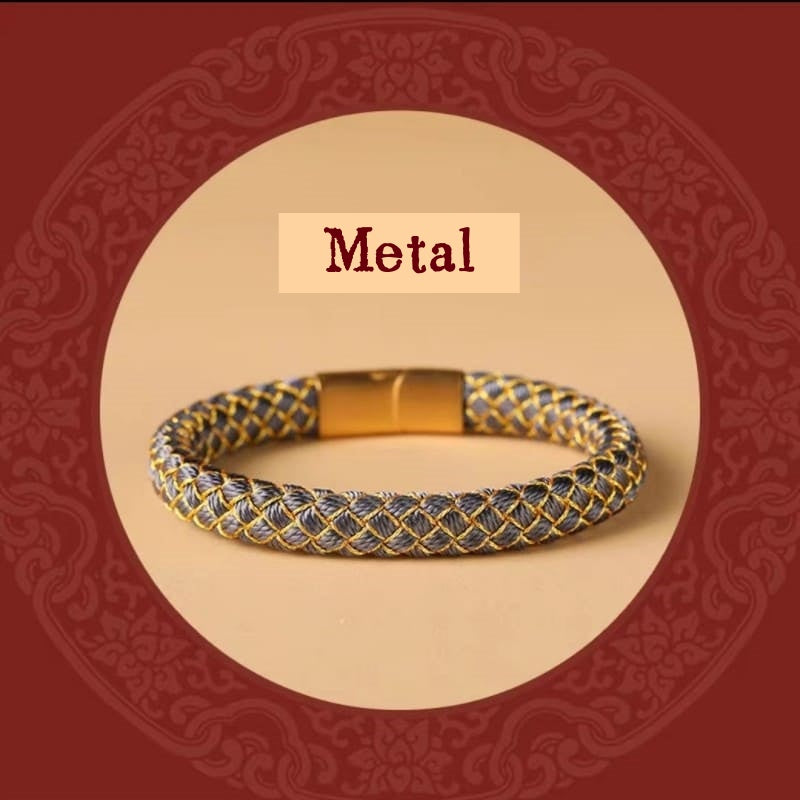 2026 Five-Element Dragon Scale Magnetic Clasp Bracelet – Essential for Year of the Horse